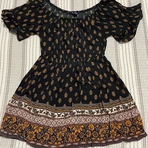 Forever 21 Short Patterned Dress